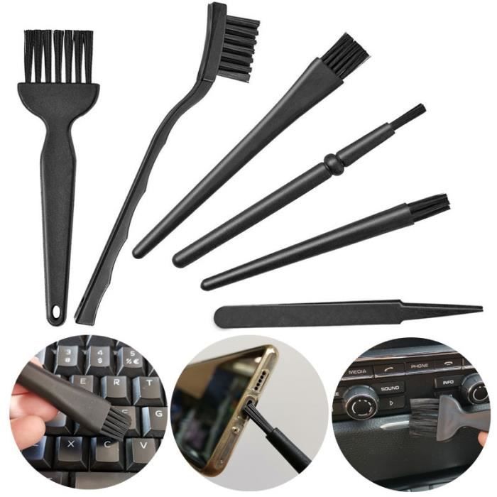 Brosse De Nettoyage ESD Safe Pour Téléphone Et PC - Antistatique - Neuf Avec Garantie 6 Mois