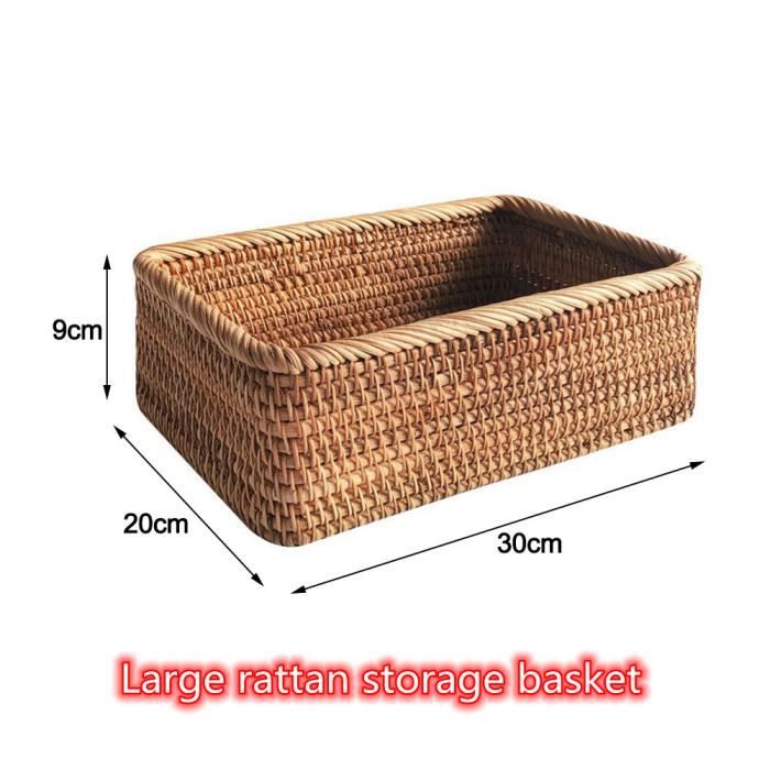 Panier à Linge Rectangulaire Avec Couvercle - Tissé Taupe 25x38x60 Cm - Doublure Amovible - Idéal Chambre & Salle De Bain