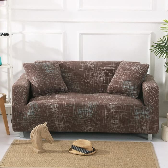 Plaid Canapé Grande Taille 180x260 Cm – Tissu Chenille Doux, Motif Fleur Mandala Boho – Pour Canapé, Lit, Déco, Extérieur
