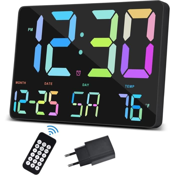 Horloge Numérique Azan Musulman | 1500 Villes Monde | Calendrier Lunaire, Température | Rappel Prière - Fdit