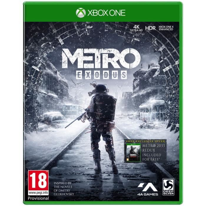 Deep Silver Jeu Xbox One - Metro Exodus (Xbox One)