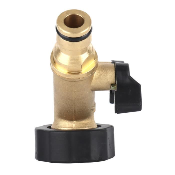 Répartiteur De Robinet Double En Cuivre En Forme De Y 1,27 Cm