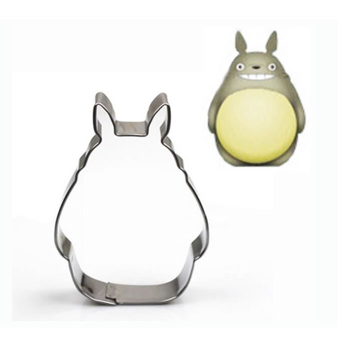 Totoro Moule De Biscuit En Acier Inoxydable Moule Hayao Miyazaki Cartoonbaking Outils Gateau Moule Cdiscount Maison