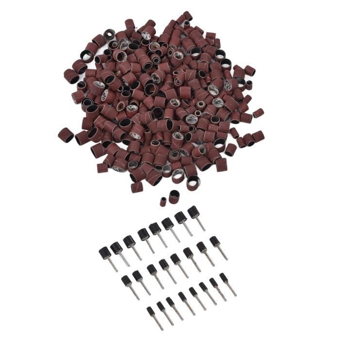 Lot 10 Mandrins De Ponçage Caoutchouc 3/8 Pouces – Tige 2.35 Mm – Uxcell