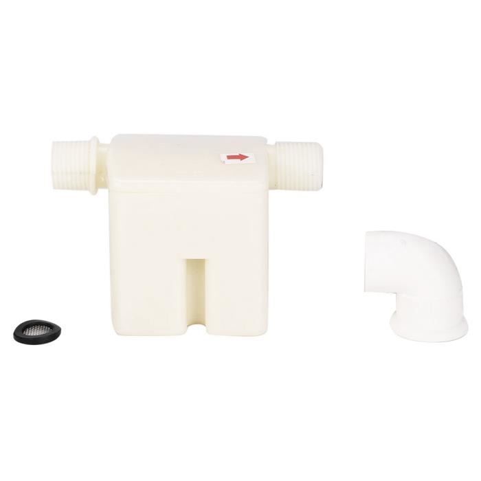 Vanne à Flotteur Automatique 1" Entrée Supérieure - Pour Piscine, Réservoir, Tour De Refroidissement - Plastique, 0-100°C