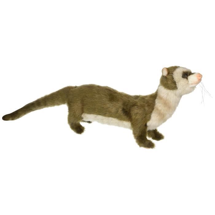 Peluche Furet HANSA 35cmL Normes de securite EN71 BS5665 Surface lavable Homologue CE Cdiscount Jeux Jouets