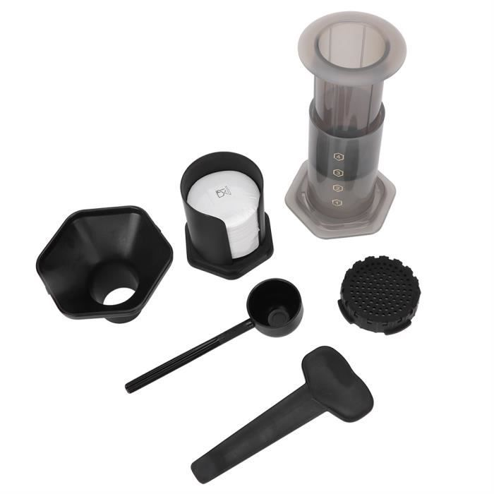 Cafetière Camping 1L En Acier Inoxydable Stabilotherm - Poignée Isolante - Pour Feu De Camp Ou Gaz