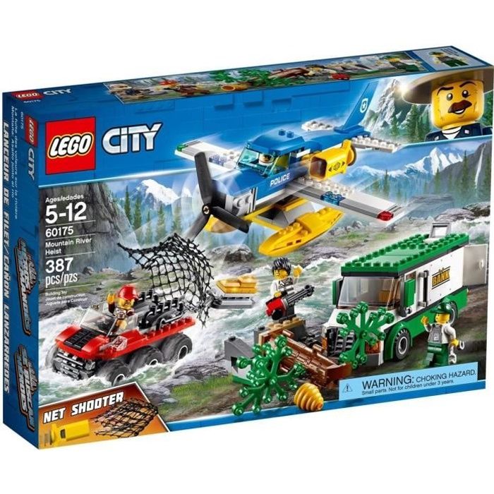 LEGO® City 60175 - Le Braquage par la rivière - Jeu de