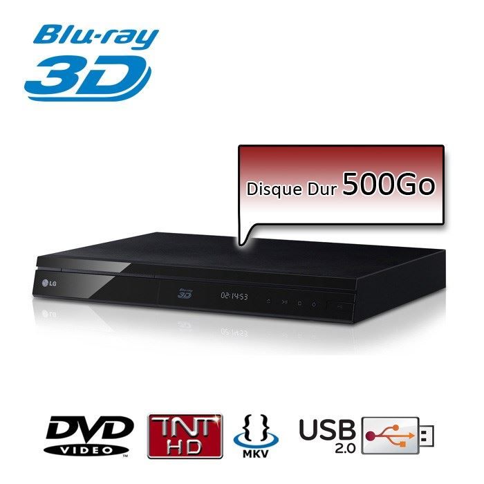 LG HR825T Lecteur Blu Ray 3D Enregistreur TNT