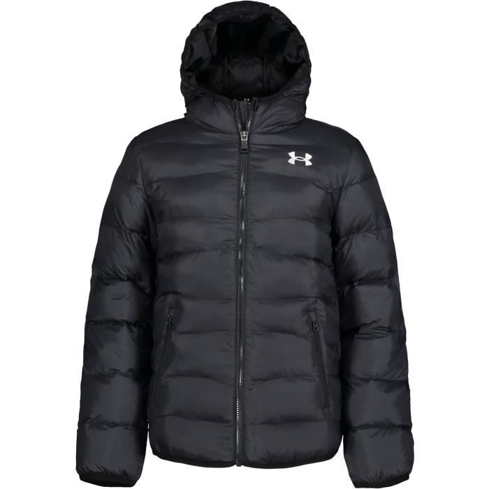 Under Armour Doudoune Zippe A Capuche Enfants Noir Cdiscount Pret a Porter