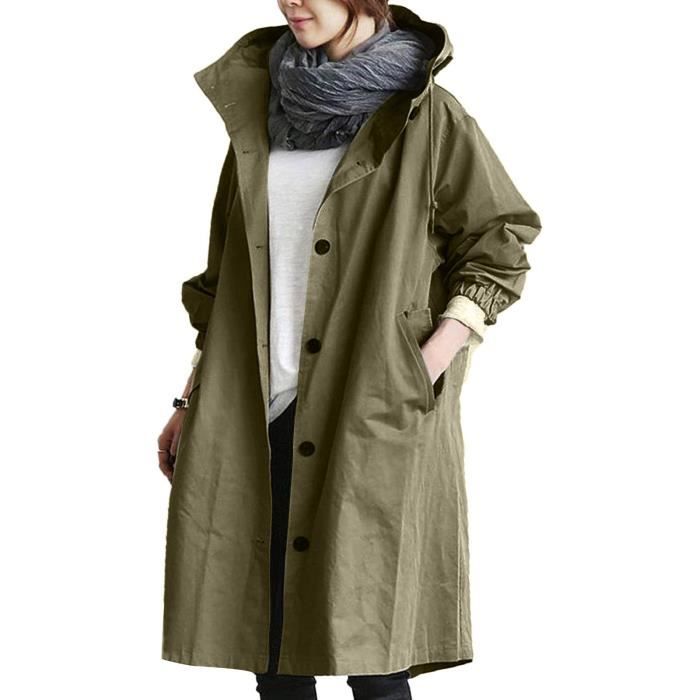 Manteau trench femme best sale hiver