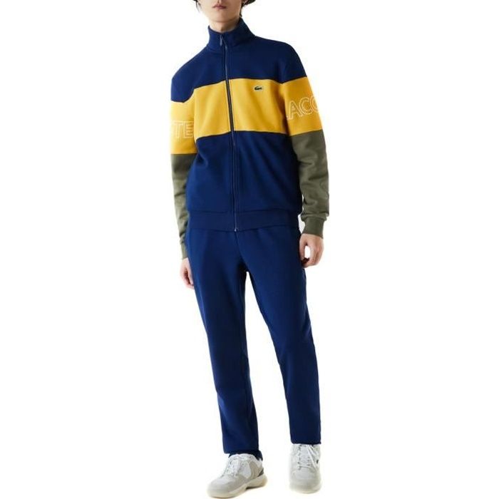 Survetement Lacoste Scille Anthemis Bleu marine pour Homme Blue Cdiscount Pret a Porter