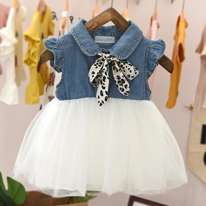 Robe en jean bebe store fille