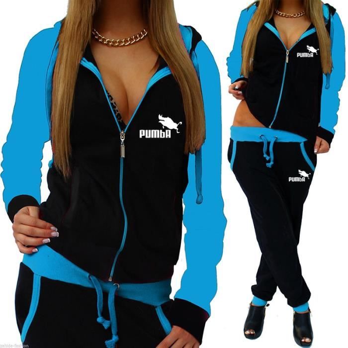 Survetement femme avec capuche