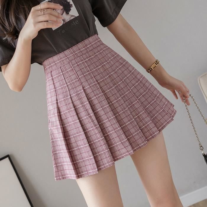 Jupe a store carreaux grande taille