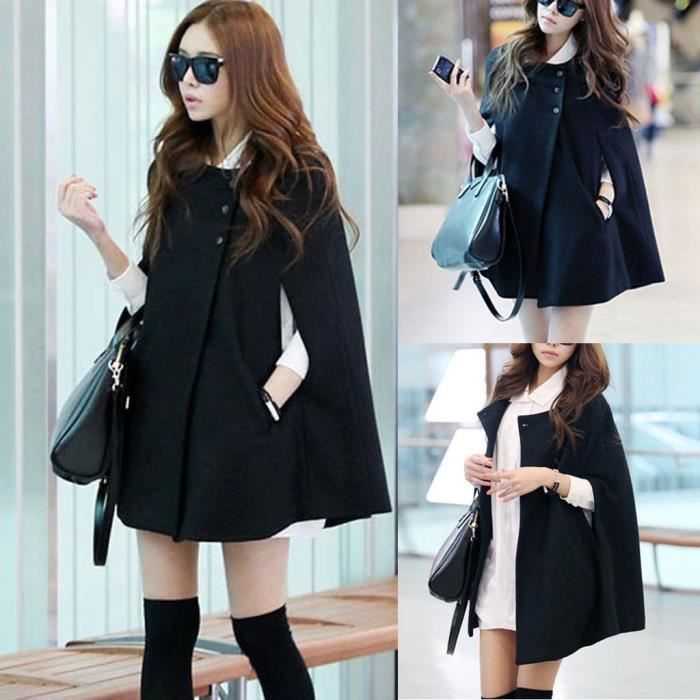 Manteau sales cape femme