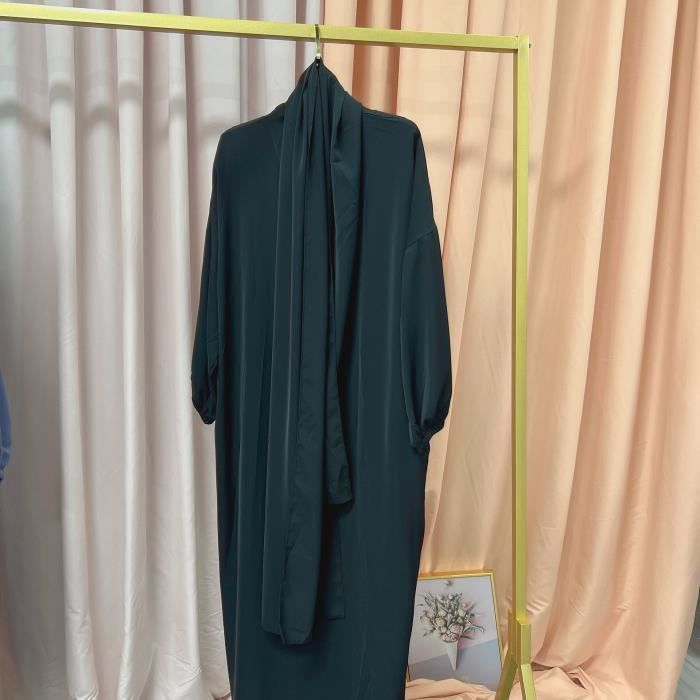 Jersey di cotone Khimar donne musulmane lungo sciarpa Hijab Eid Jersey di cotone Khimar donne musulmane lungo sciarpa Hijab Eid