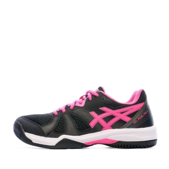 Polo asics top fille noir