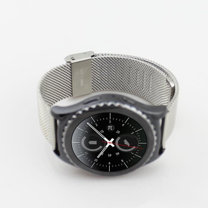 Gear s3 stainless steel band top