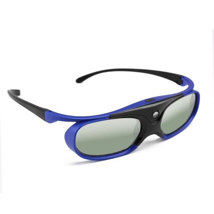 Lunettes 3D Wowlela - Compatibles Optoma, BenQ, Acer Et Plus - Rechargeables 45h - Ultra Légères