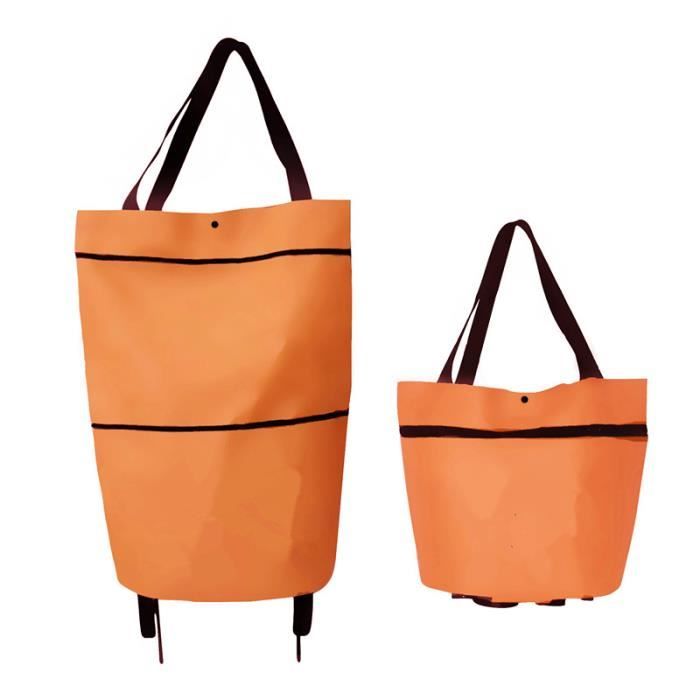 Sac de course hot sale pliable pour caddie