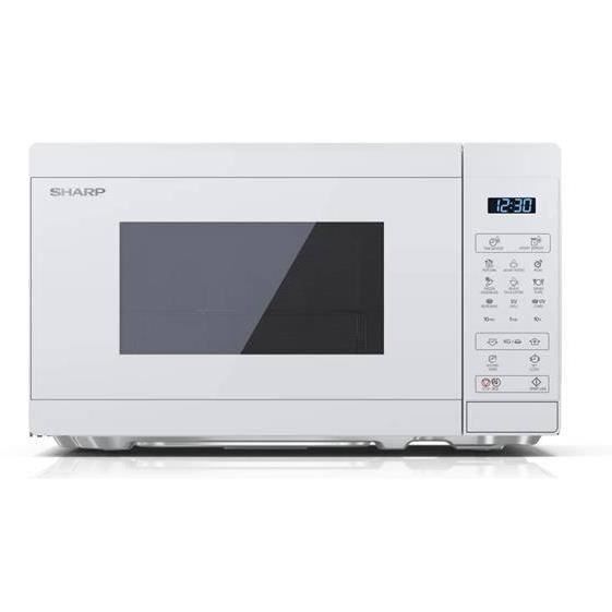 Micro-ondes - SHARP - YC-MG02E-C - Blanc - 800W - 20L