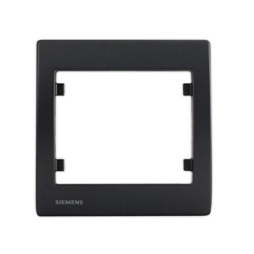 Plaque simple SIEMENS Delta Iris Plastique Intérieur