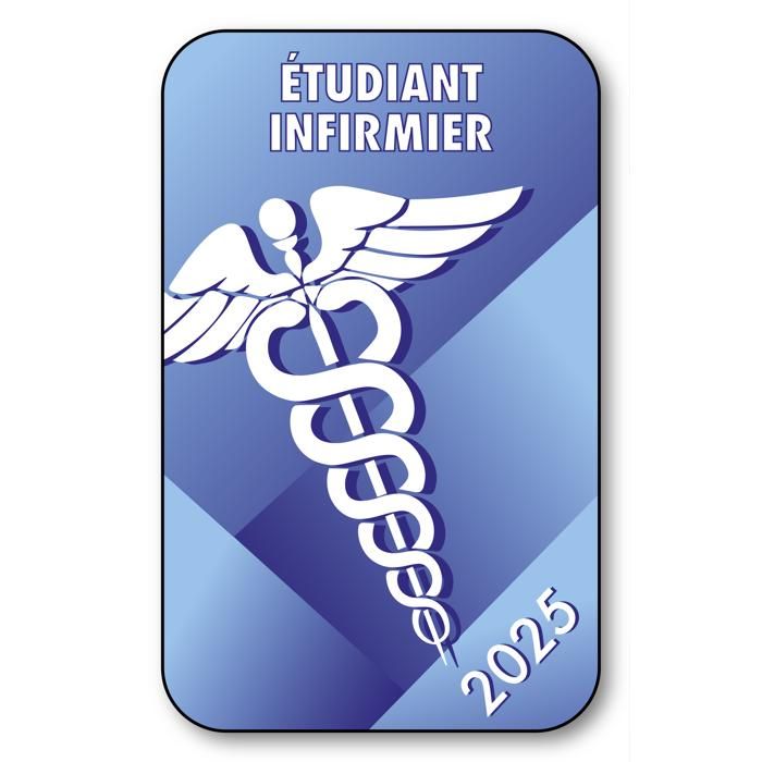 Autocollant Sticker Caducée 2023 pour Pare Brise en