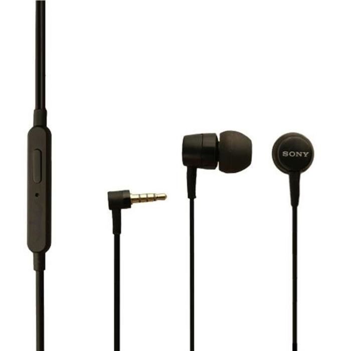 Sony MH750 Écouteurs pour Xperia T Noir, écouteurs stéréo intra-auriculaires  - Cdiscount TV Son Photo