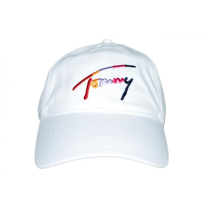 Casquette blanche tommy clearance