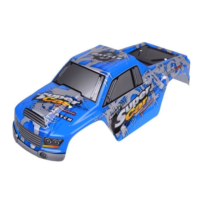 Coque Carrosserie RC 1/18 Échelle Rouge – Pièce Bricolage Pour Voiture Radiocommandée 4WD, Design Précis Et Durable