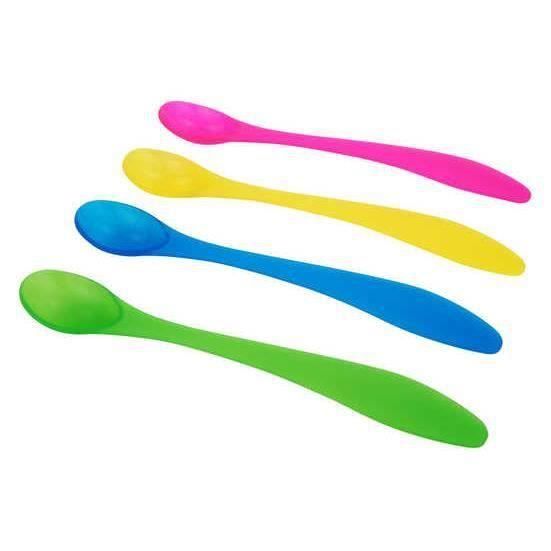 Cuillere Souple Pour Bebe Couleur X4 Cdiscount Puericulture Eveil Bebe