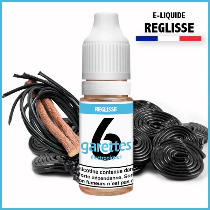 E-LIQUIDE REGLISSE 50ML EN 6MG DE NICOTINE