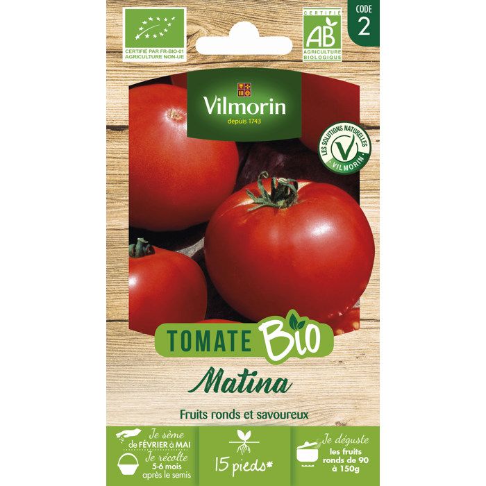 tomate matina bio vilmorin cdiscount jardin