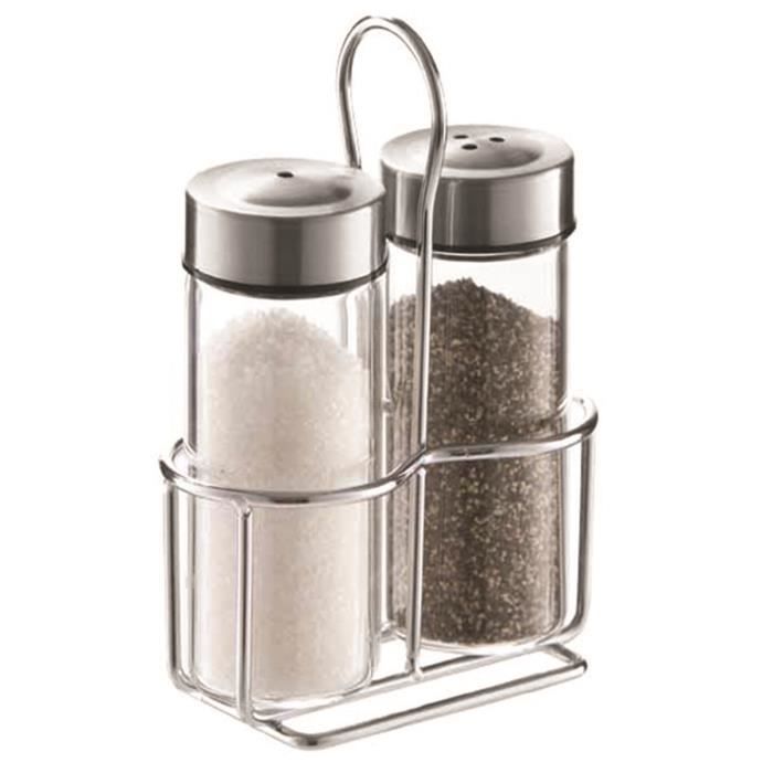 Lot De 2 Menageres Bobo Sel Poivre 5cl