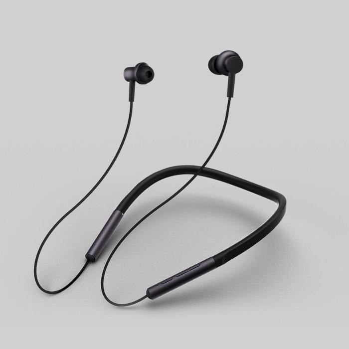XIAOMI Mi Ecouteurs Neckband Bluetooth - 8h d'autonomie - Cdiscount TV Son  Photo
