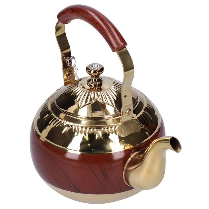 Bouilloire Électrique, Théière Classique En Acier Inoxydable 1.5L
