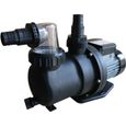 Pompe de filtration GRE 0,75 CV pour piscine - 9,5 m3/h - avec pré-filtre-1