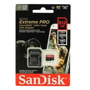 Carte Micro SD 512 Go AENqila - Haute Vitesse, Compatible Appareils Photo, Smartphones