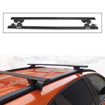 Barres De Toit Aluminium Gris Pour Dacia Dokker (2012-2024) - Modèle Fly, 2 Barres Pour Rails De Toit, Porte-Bagages