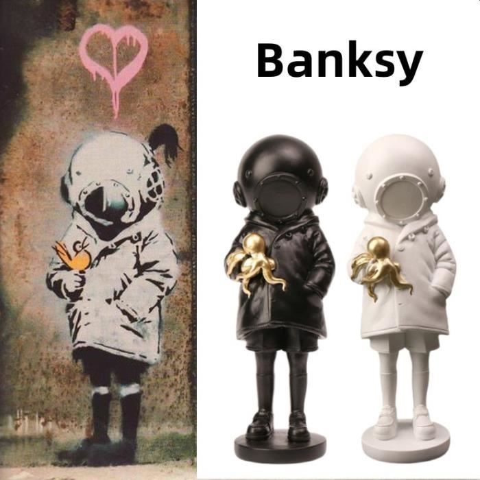 【未開封】 BANKSY DEEP SEA DIVER WHITE Ver. Zigger ＆ Brandalised 1/6 Deep Sea Diver White Ver Limited