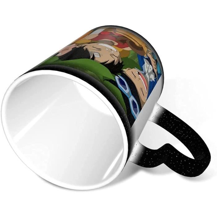 Mug Magique One Piece Luffy - Change De Couleur Avec Le Chaud - Neuf Sous Blister