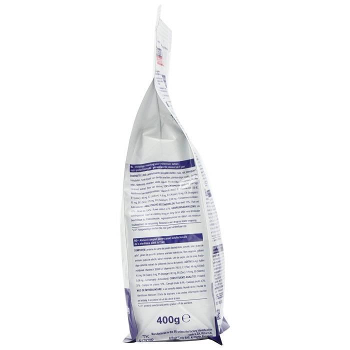 ROYAL CANIN Neutered Young Female Nourriture pour Chat 400 g