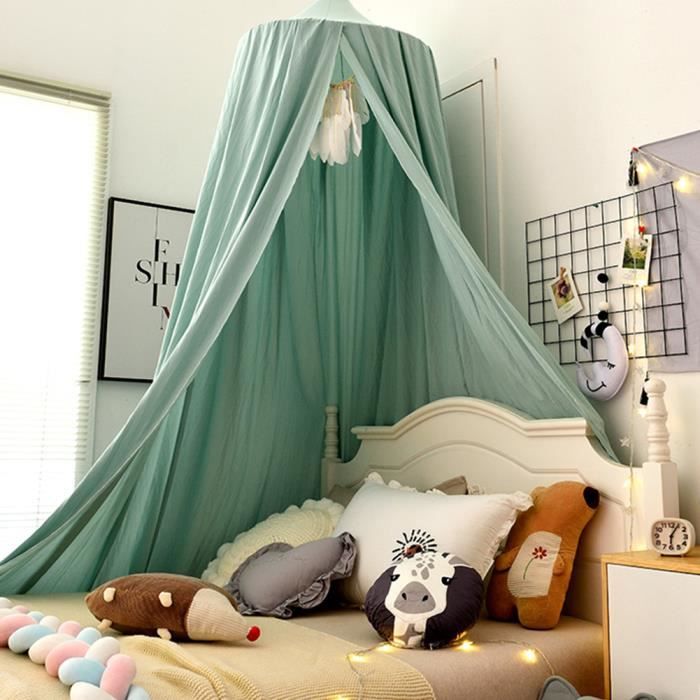 Kit de décoration avec ciel de lit, fanions et guirlande lumineuse - ALCUBE  - Rose - Enfant - Fille - Cdiscount Puériculture & Eveil bébé