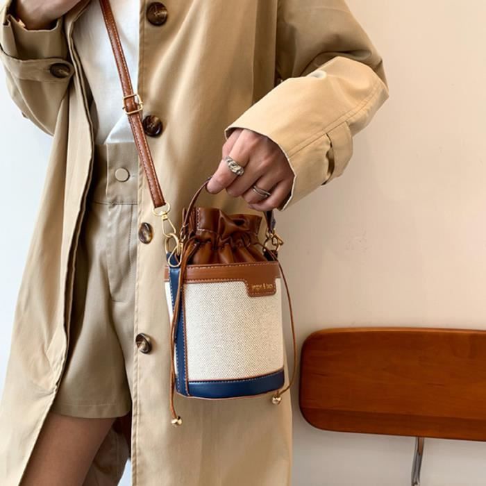 Sac cylindrique cuir top