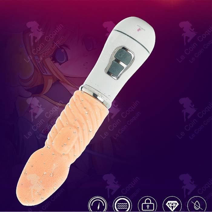 Gode Vibromasseur Silicone - 30 Modes, Stimulation Clitoridienne, Sans Fil, Neuf