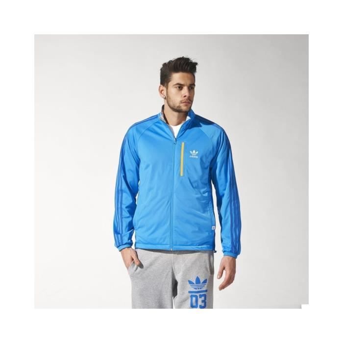 Veste adidas homme bleu 2025
