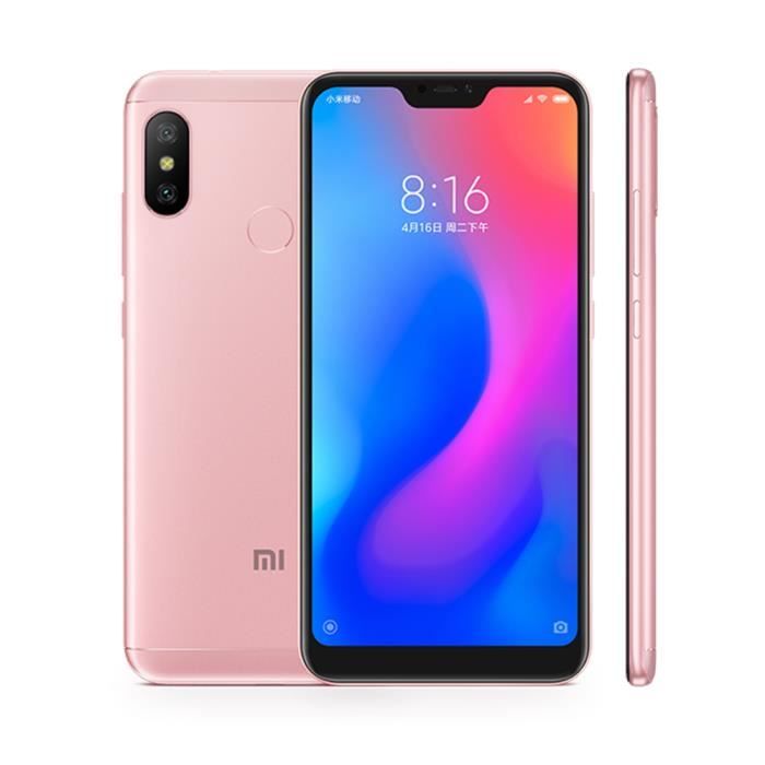 redmi note 6 pro pink gold