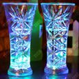 TD® Verre de whisky en verre led rétro-éclairé acrylique tranparent luminescent effets de lumière coloré bars restaurants-2