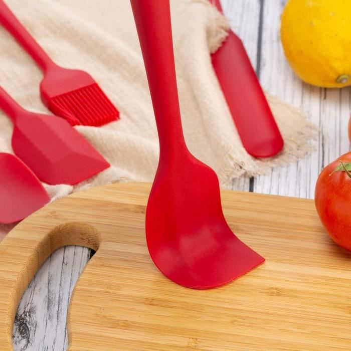 Generic Ensemble de spatule et pinceau en silicone de haute qualité pour la  cuisine (lot de 2) à prix pas cher